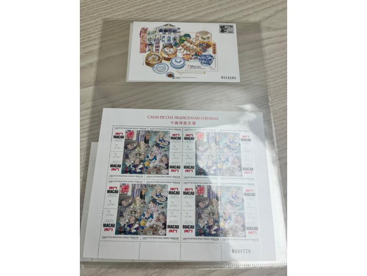 including Medicinal Plants, Butterflies, Grand Prix, Centenary of Macau Stamp and many others. With many duplicates. Mostly t
